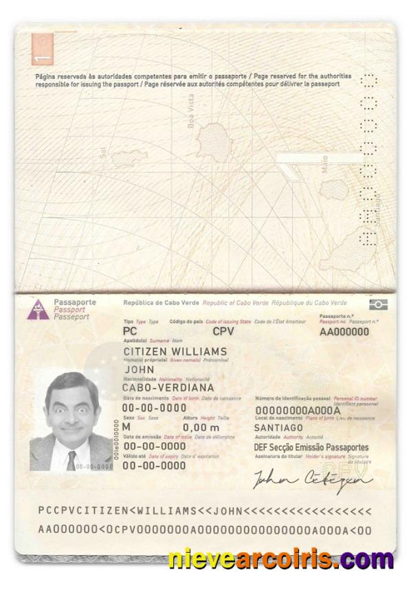 Cabo Verde passport